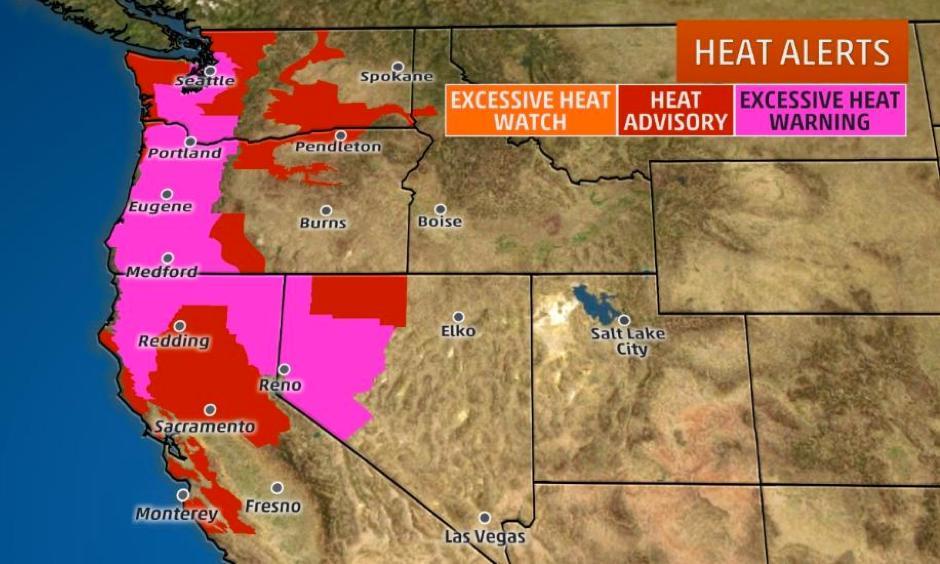 Climate Signals Western Heat Wave Breaks Record Highs in Oregon and