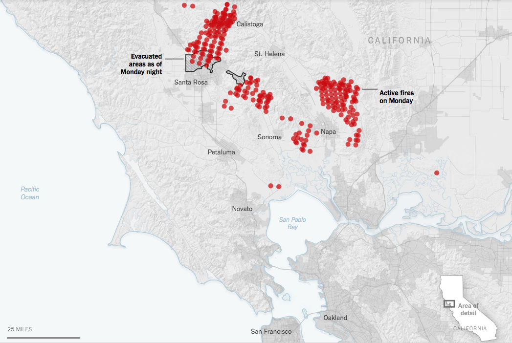 nytimes fire map nytimes fire map