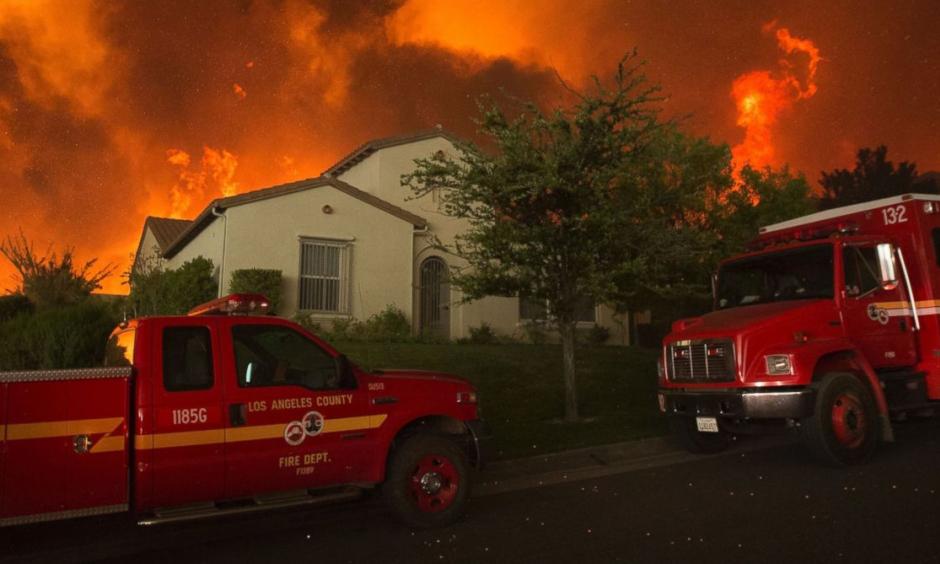 Sand Fire 2016 | Climate Signals