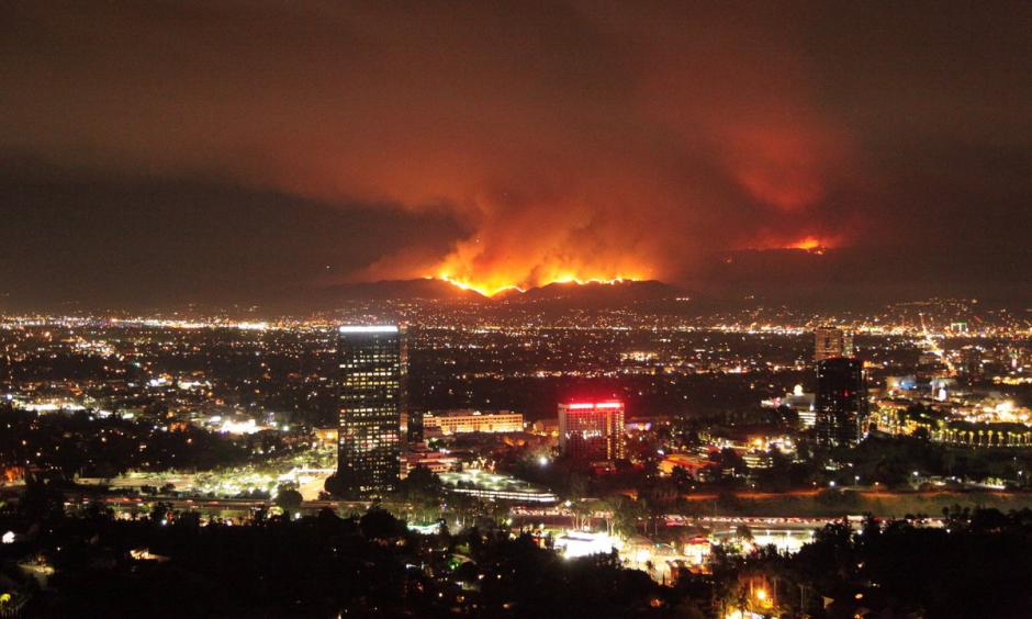 Map Of La Tuna Canyon Fire Maps Location Catalog Online