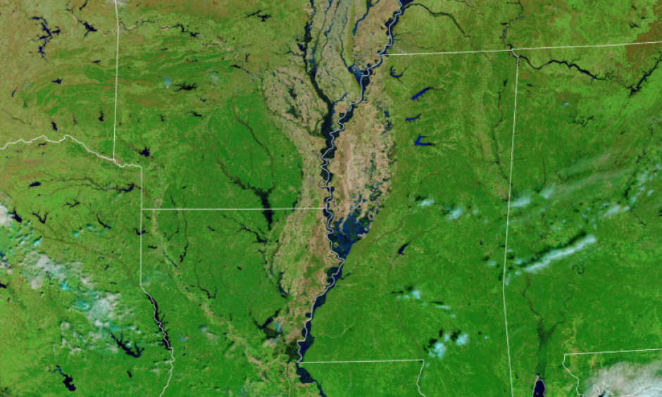 Mississippi River Basin Spring Flooding 2019