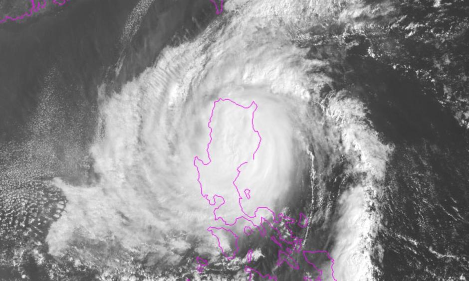 Typhoon Yutu on Oct 30. Image: NOAA