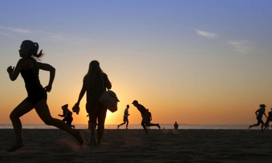 Sunrise at Coogee Beach. Photo: Quentin Jones