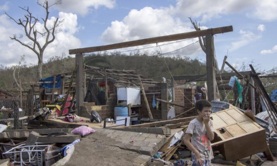 Debris left by Hurricane Patricia litters the Chamela community in the state of Jalisco, Mexico. Photo: CNN