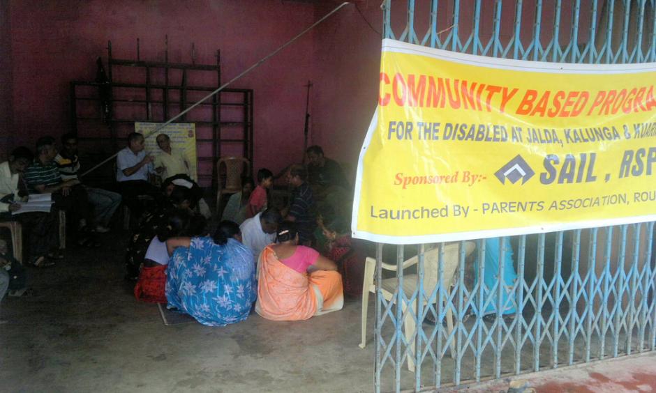 CBR camp in Jalda on the day of cyclone 'Hudhud' that reached Vizag. Image: Sadasiv Swain, Flickr