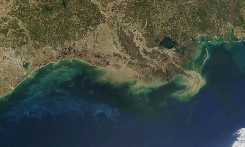 Satellite view of the Gulf of Mexico. Photo: NASA
