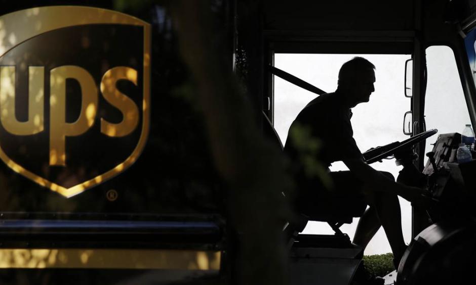 A United Parcel Service driver starts his truck. Credit: David Goldman, AP