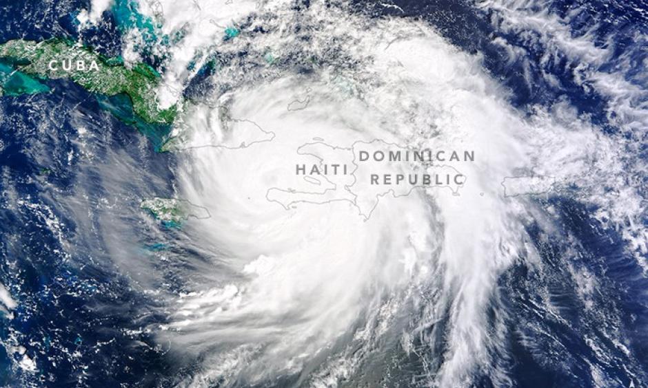 Hurricane Matthew, October 4. Image: NASA