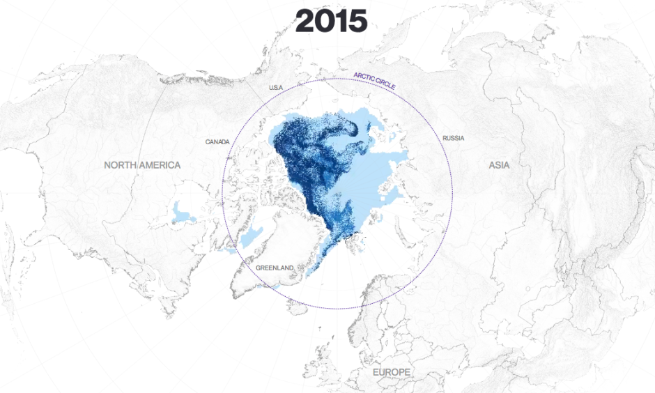 Image: NASA NSIDC, Sea Ice Age V3