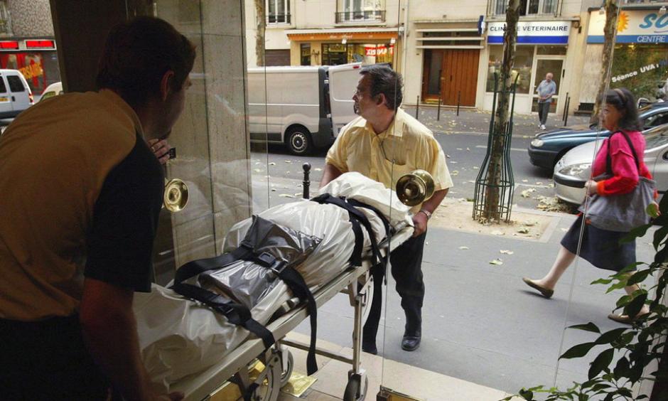 The body of a victim in Paris of the 2003 heat wave, which pushed France to develop a nationwide plan to deal with heat waves. Credit: Jean-Francois Deroubaix/Gamma-Rapho, via Getty Images