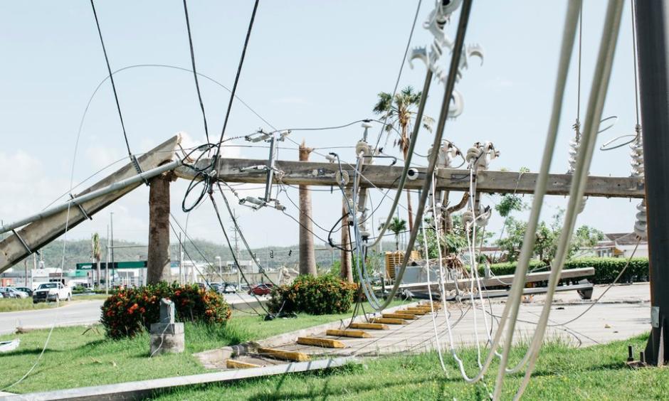 Electricity infrastructure wrecked by Hurricane Maria in Puerto Rico. The financial fallout could bring higher insurance premiums for homeowners in disaster-prone areas. Photo: Erika P. Rodriguez for The New York Times