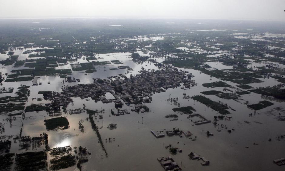Flooding in Punjab Province, Pakistan. Photo: United Nations Photo
