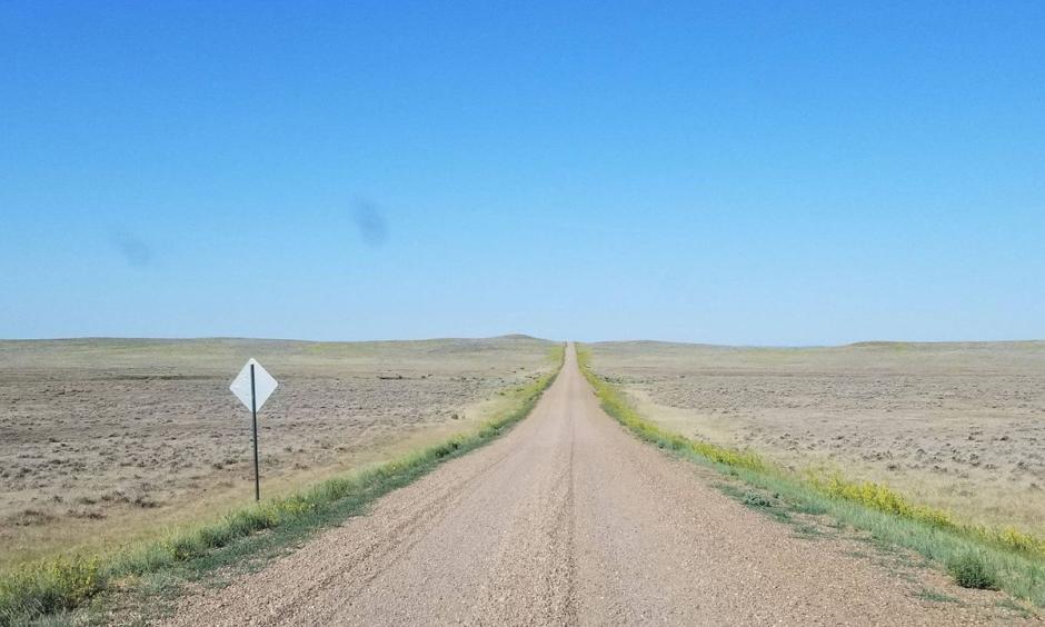 Grazing land in southern Valley County is dried and lifeless as northeast Montana experiences one of its worst droughts in decades. Photo: National Weather Service, Glasgow