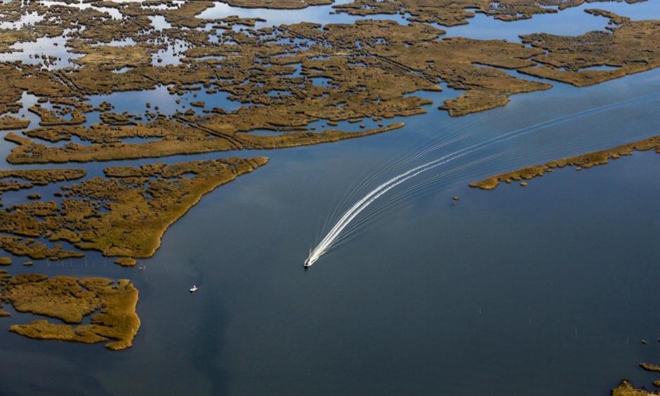Climate change is causing sea level rise and threatening the Louisiana wetlands