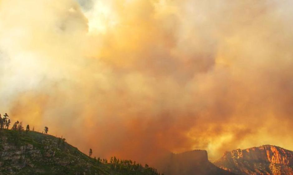 Fuller Fire grew to more than 11,000 acres overnight. Photo: Inciweb