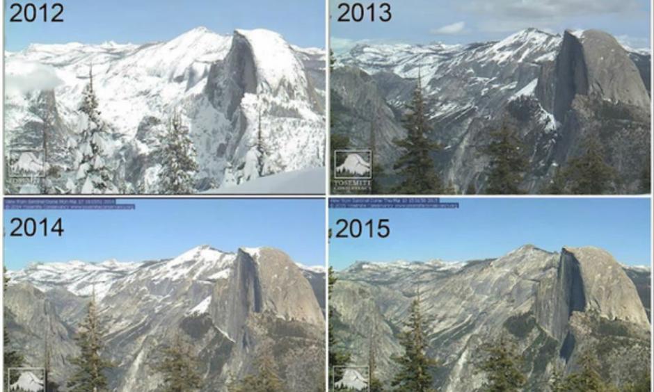 Yosemite over the years. Credit: Huffington Post