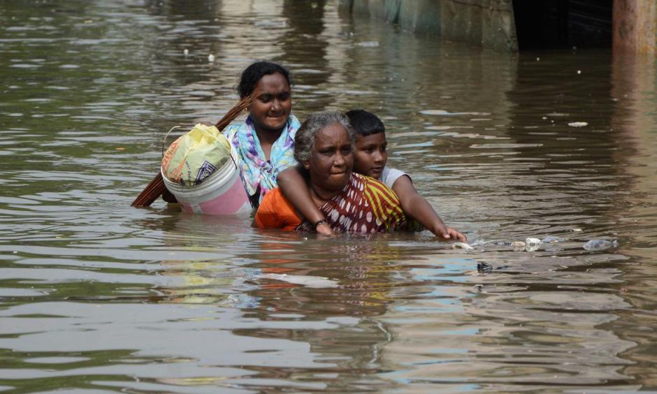 The El Niño effect is said to have contributed to the serious flooding in Chennai, India Getty Images