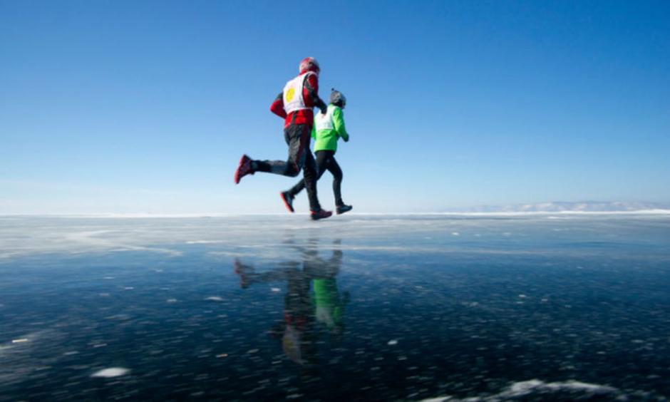 Runners in Siberia, which experienced record heat in 2014. Credit Louise Murray/Robert Harding World Imagery, via Corbis