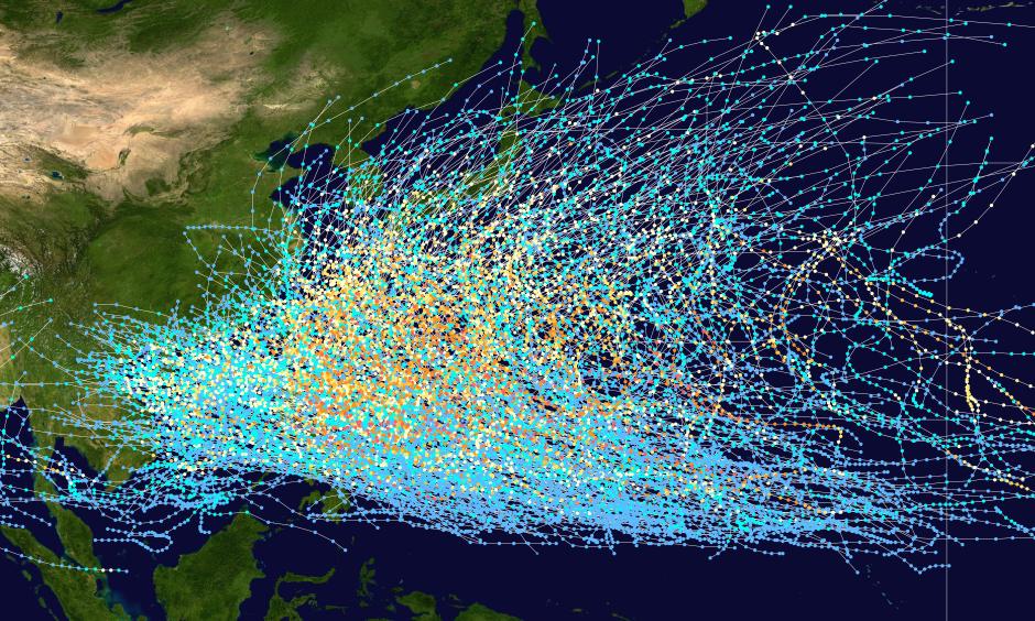 Philippines Typhoon History Climate Signals