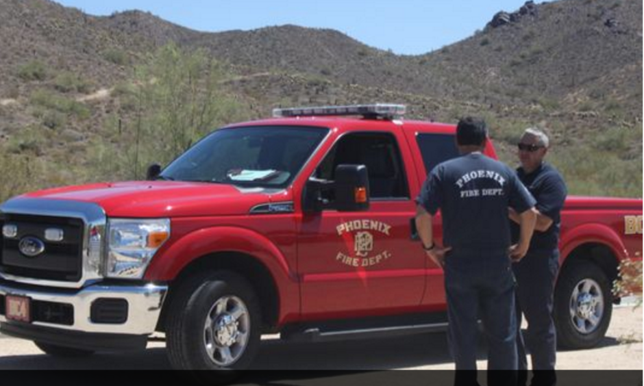 On the Desert Vista Trail in the area of Jomax Road and Interstate 17. Photo: Adrian Hedden, The Republic