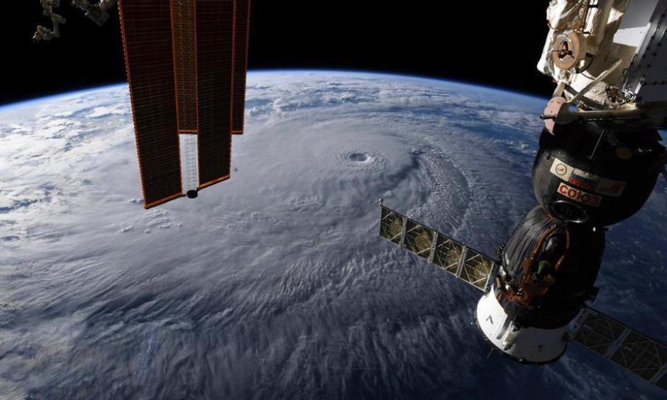 Hurricane Lane as seen from the International Space Station. Image: NASA