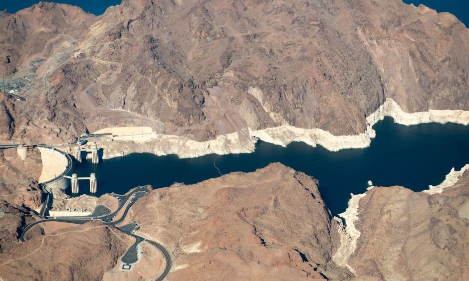 After two decades of drought, Lake Mead in Nevada is just 40 percent full. Photo: Ted Wood