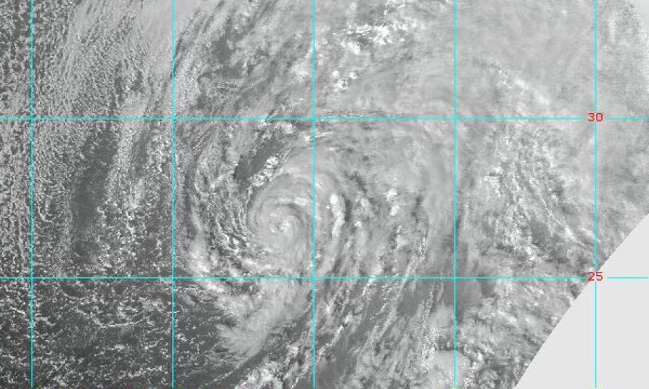 Subtropical Storm Alex in the Atlantic. Image: RAMSDIS-CIRA