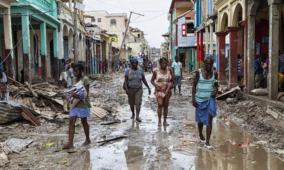 The aftermath of Hurricane Matthew in Jeremie, Haiti. Photo: AFP