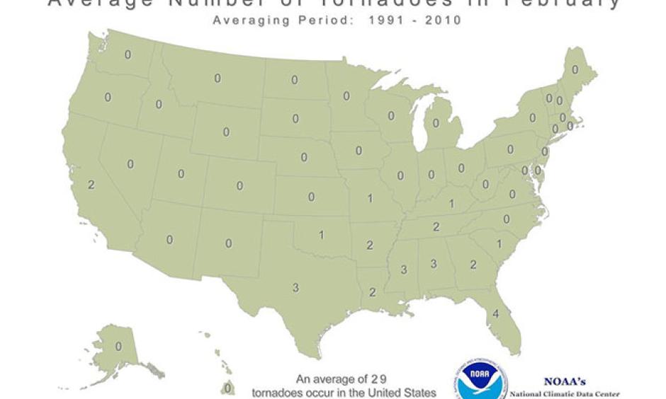 Tornadoes. Image: NOAA