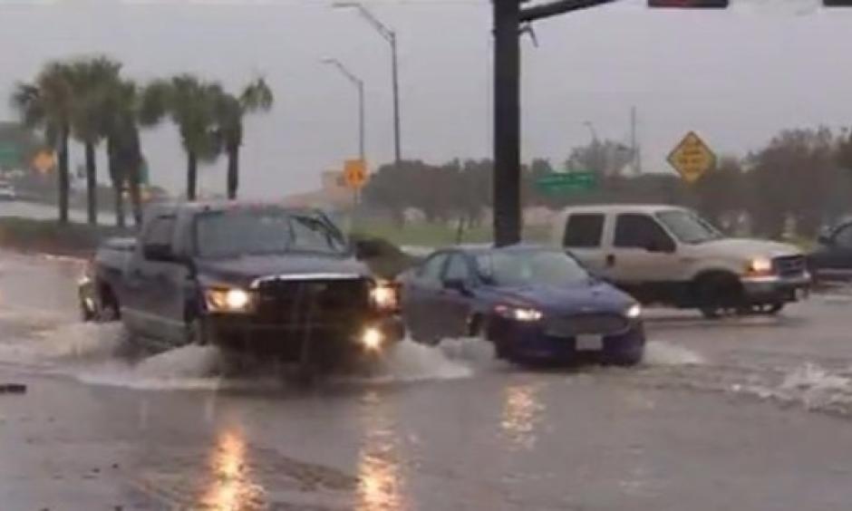 Texas City Emergency Management Officials say a record 11" of rain fell over the course of several hours Saturday afternoon. Photo: KHOU