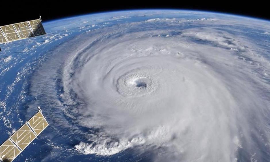 ISS image of Hurricane Florence at 9 am EDT Wednesday, September 12, 2018. Credit: Ricky Arnold