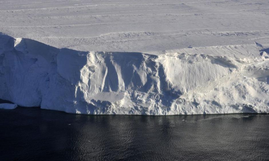 melting glacier
