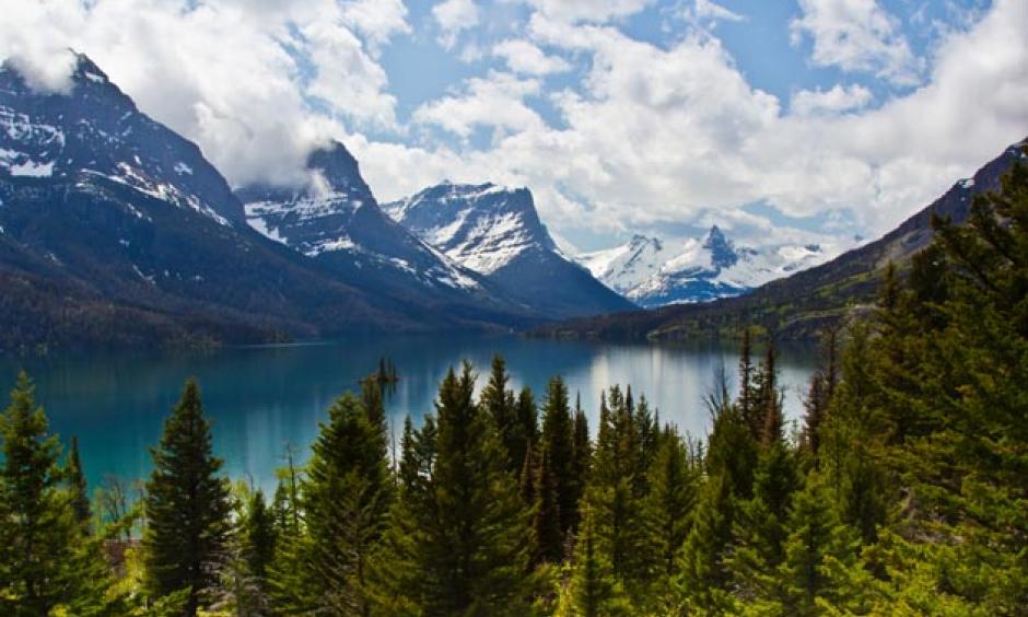 Saint Mary Lake in Glacier National Park. Photo: Shutterstock