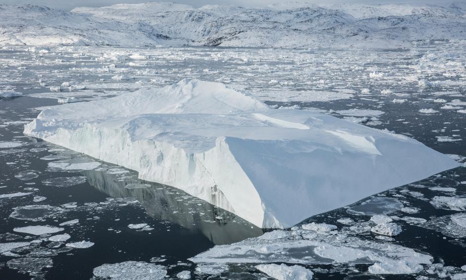 An iceberg from Jakobshavn. Credit Olaf Otto Becker for The New York Times