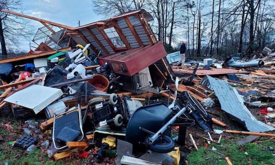 tornado damage climate change