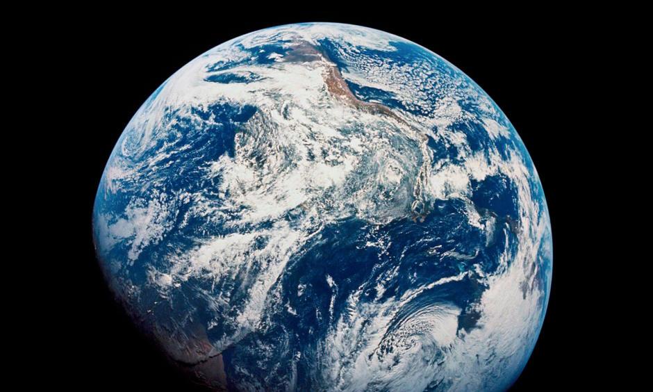 The shot of Earth from Apollo 8. Image: Belfast Telegraph