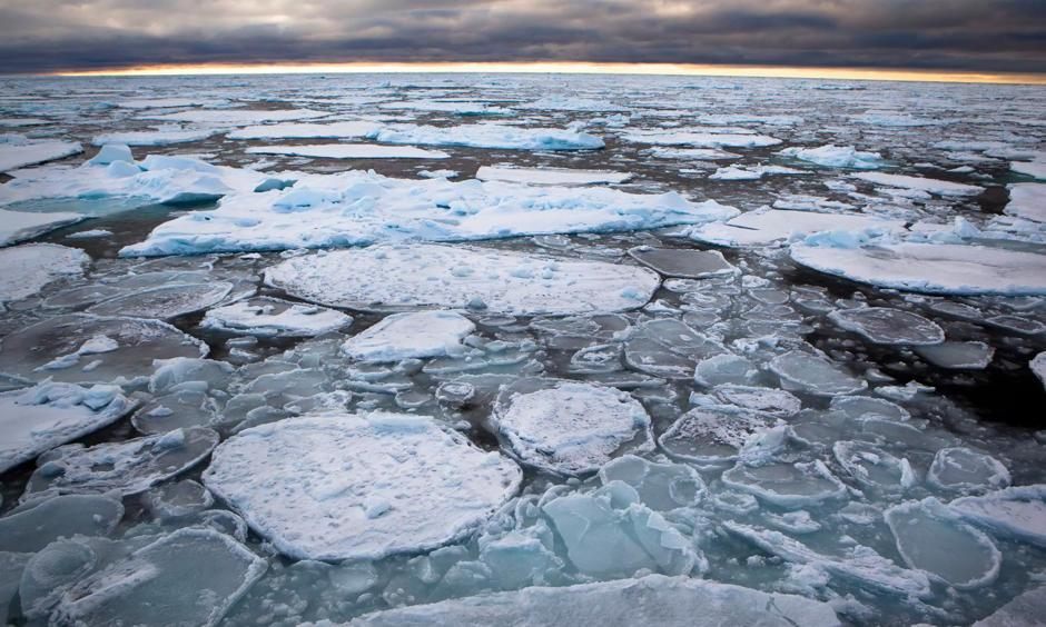 Scientists say thinning of the sea ice has reached even the coldest parts of the Arctic. Photo: Nick Cobbing, Greenpeace