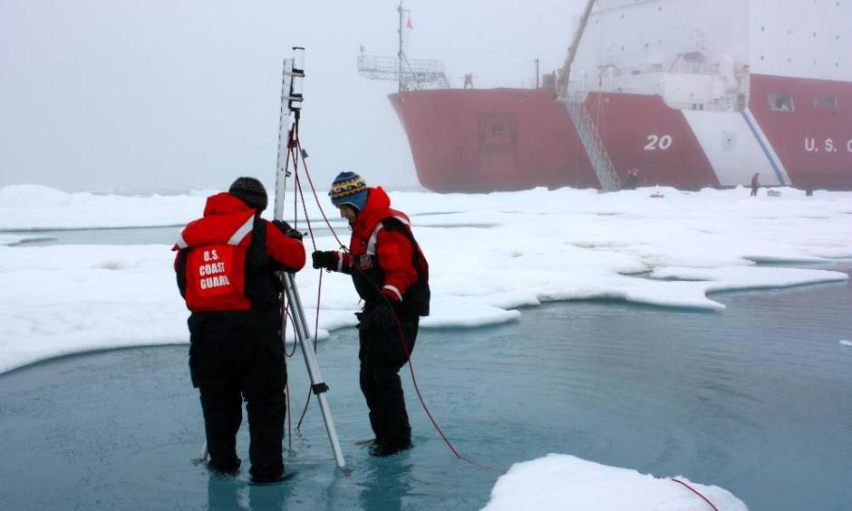Arctic sea ice melt