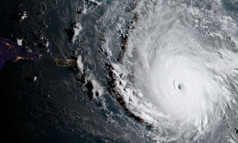 Hurricane Irma east of Puerto Rico on Sept. 5, 2017. Image: NOAA