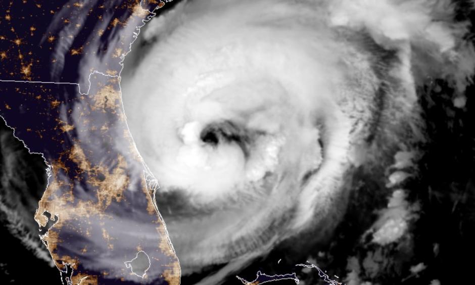 Hurricane Dorian early Wednesday morning. Credit: NOAA