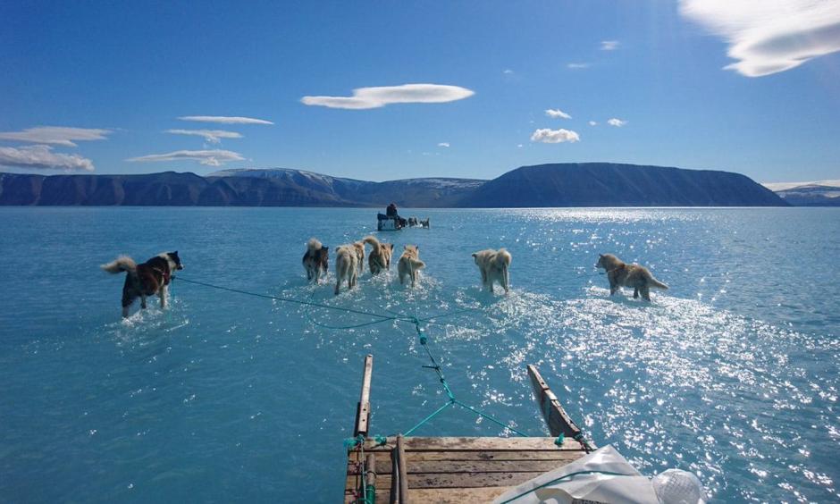 Climate change is causing ice sheet and glacier melt