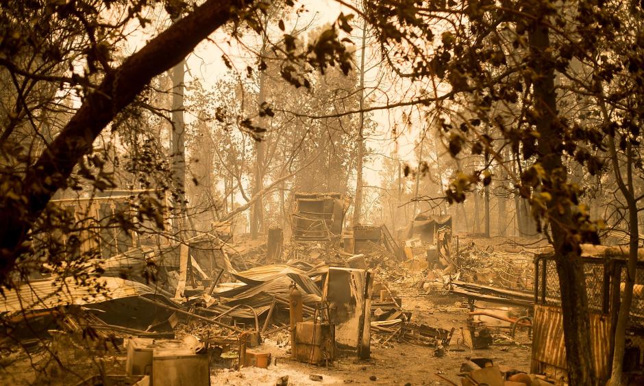 The Loma Fire, which burned through more than 4,000 acres in the Santa Cruz Mountains, was fully contained Wednesday, fire officials said. Photo: Noah Berger, Associated Press