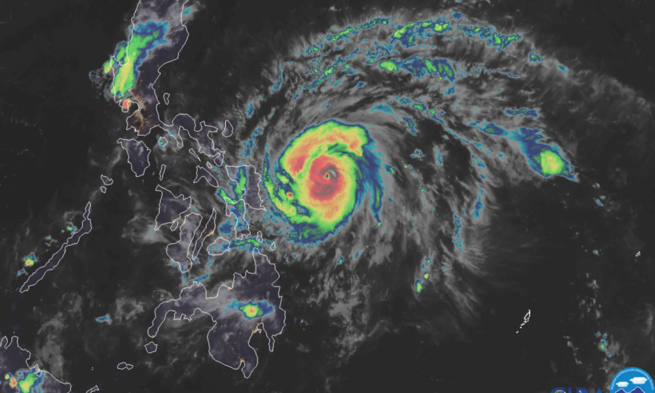 Climate change is increasing the intensity of typhoons