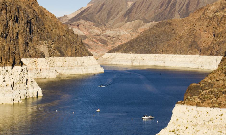 Depleted reservoir in California. Photo: 24/7 Wall St