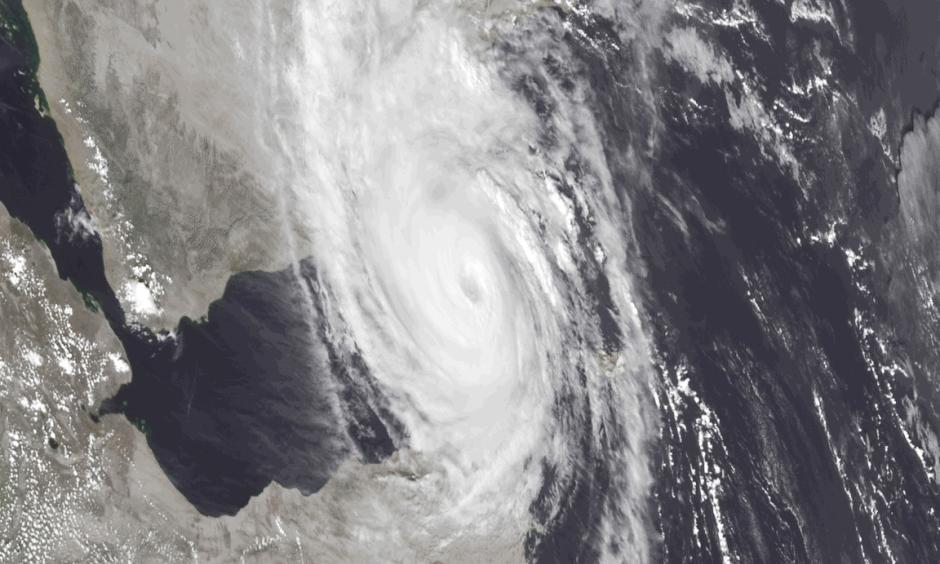 Satellite image of Cyclone Chapala. Photo: Vice