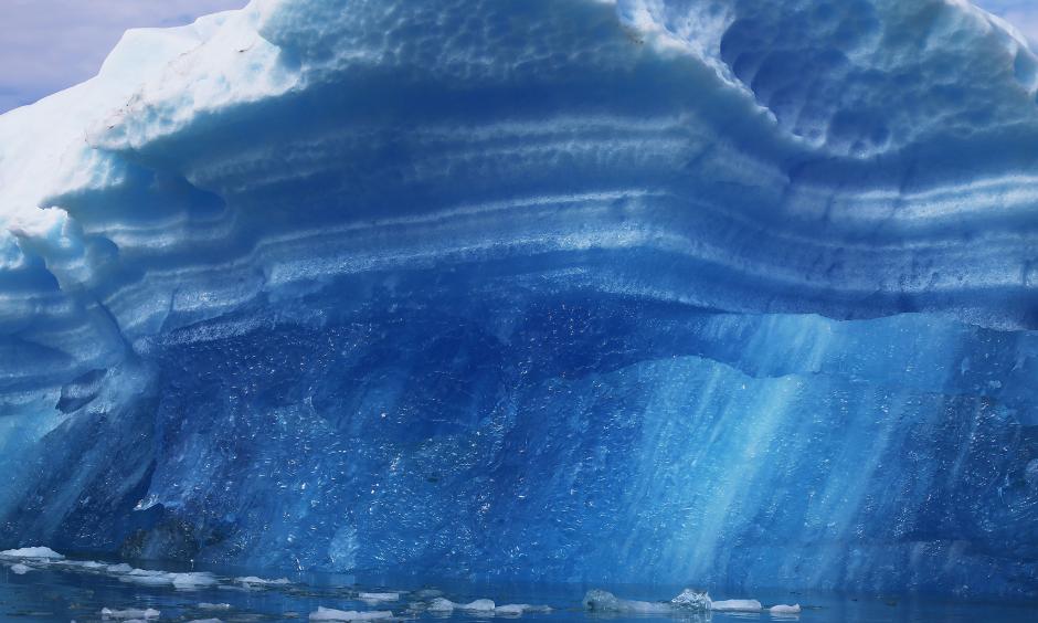 The area covered by sea ice has been noticeably below any of the last 30 years. Image: Getty