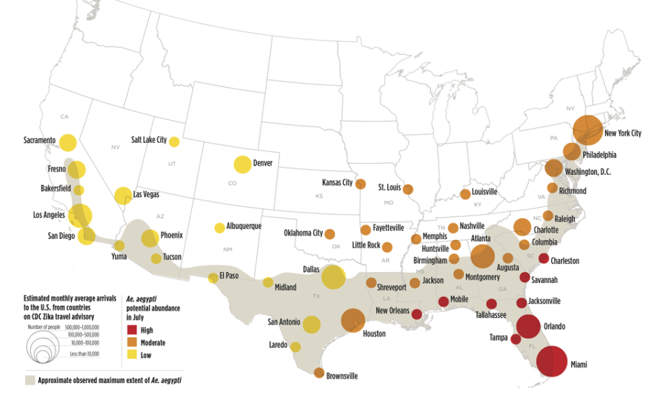 Image based on data mapped by Olga Wilhelmi, NCAR GIS program.