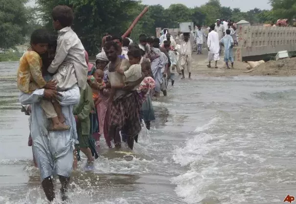 The Pakistan floods along the Indus River Basin in July 2010 were one of the most devastating natural disasters in recorded history.
