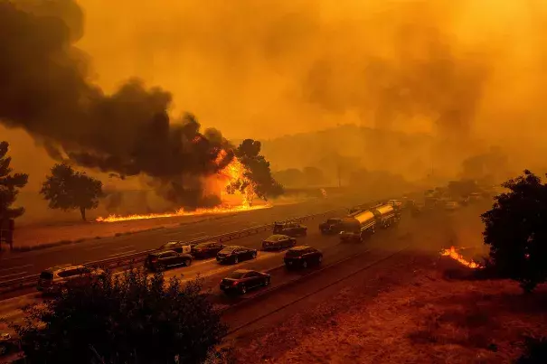 western wildfire season