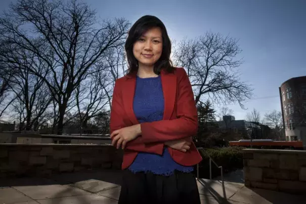 Ning Lin, a Princeton University researcher who is among several interviewed for a story on whether Hurricane Sandy has the potential to kick-start meaningful action on climate change. Michael Mancuso/The Times